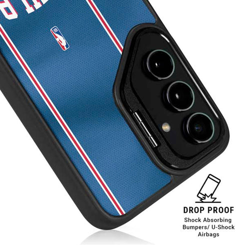 NBA Philadelphia 76ers Jersey Galaxy S25 Ultra Kickstand Case